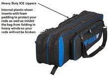 Ice Fishing Rod and Tackle Bag Semi Soft Case M3494