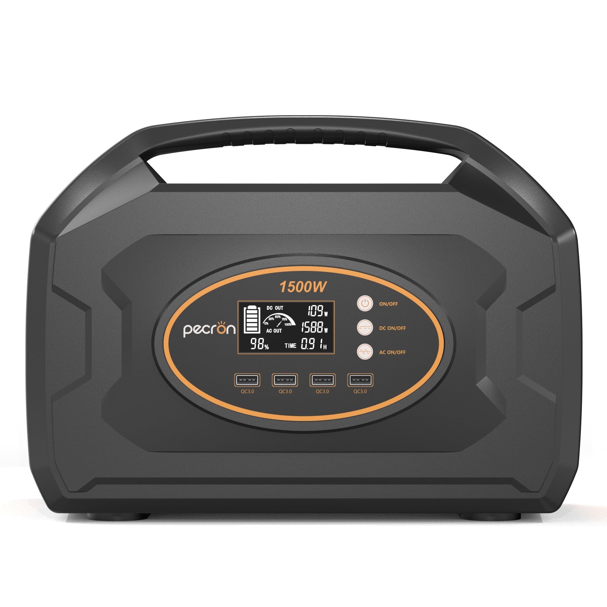 Portable Power Station 1461Wh 1500W AC Outport Solar Generators I469