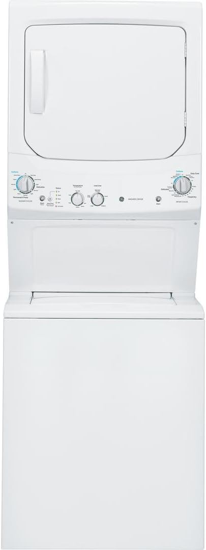 White 27" Unitized Washer and Electric Dryer X4510