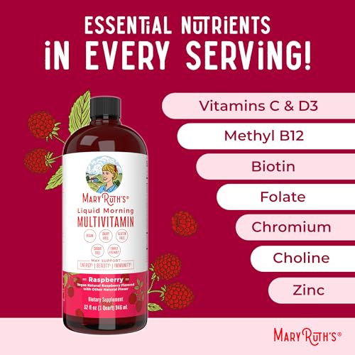 32 Fl Oz Vegan Liquid Multivitamin Multimineral U324955