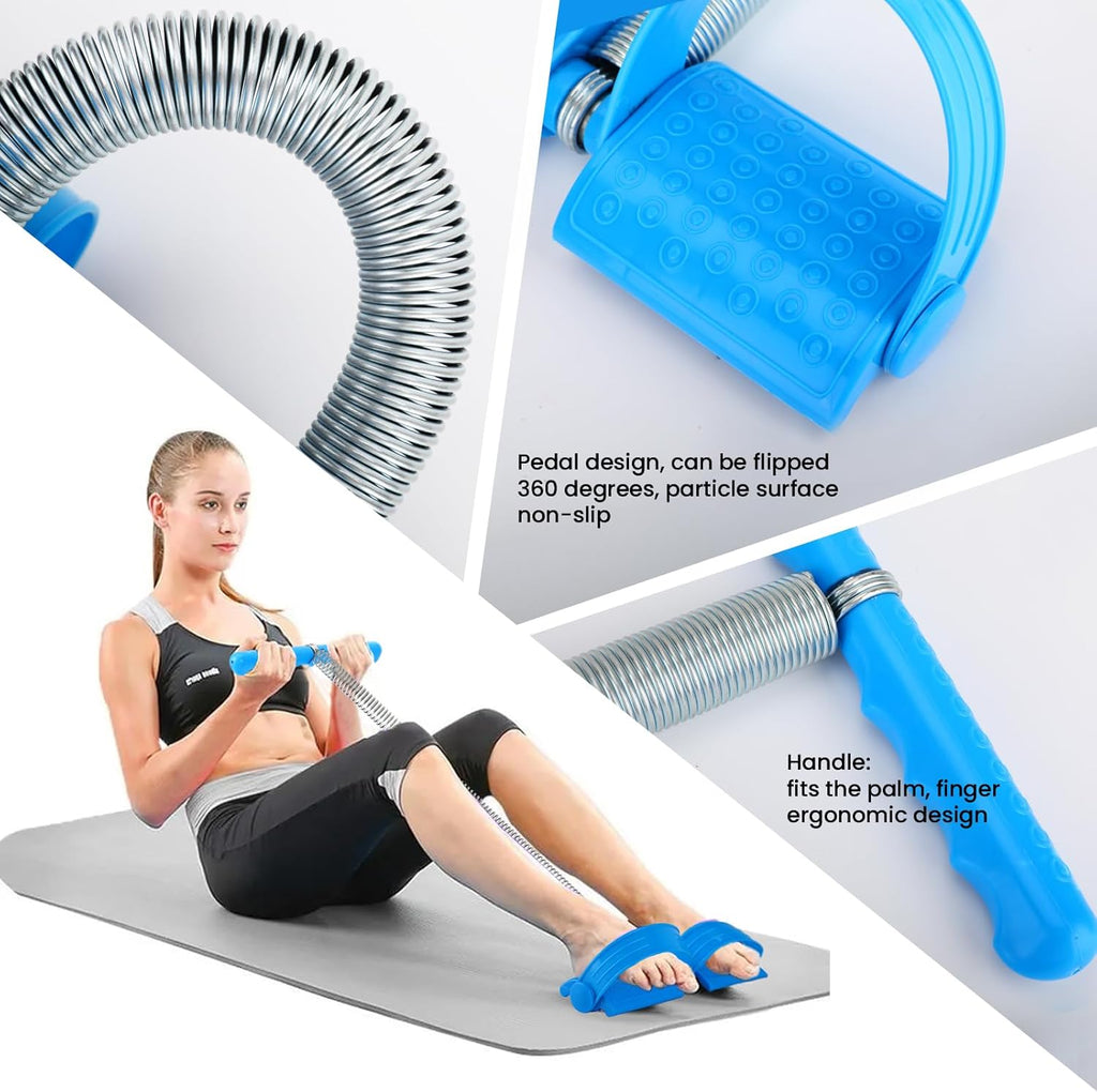 Single Spring Pedal Resistance Band Exercise Equipment O705032