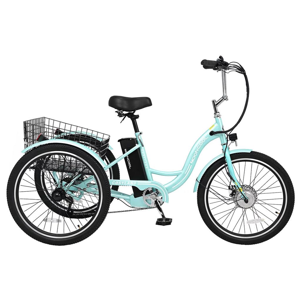 3 Wheel Electric Tricycle with Removable Lithium Battery B2604