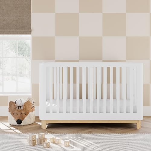 White 3-in-1 Convertible Crib R60575