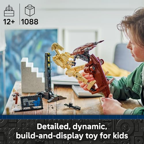 Battle Droid with STAP Building Toy, Ages 12+ L62463