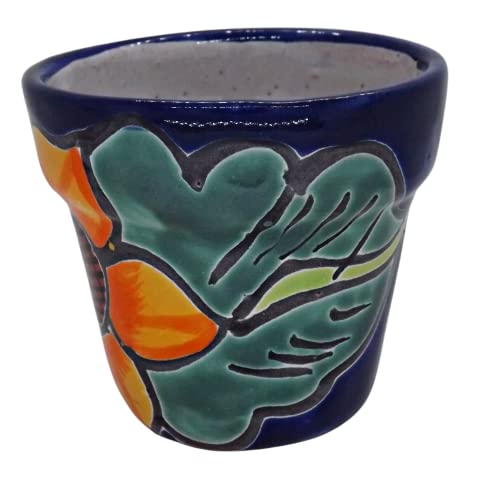Set of 3 Hand-Painted Talavera Planters P3041