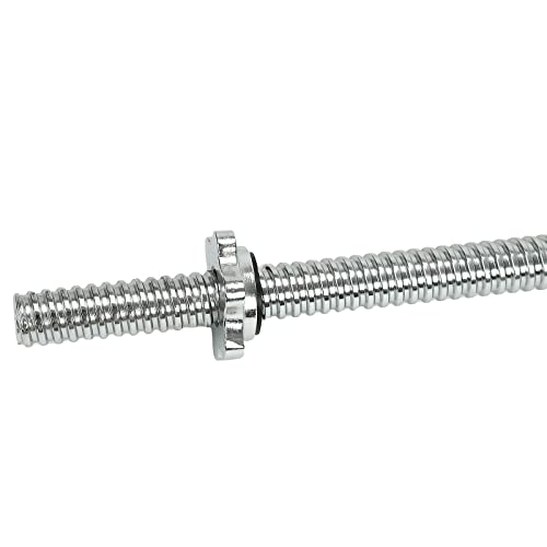 Chrome Barbell Bar with Ring Collars Olympic Barbell N52428