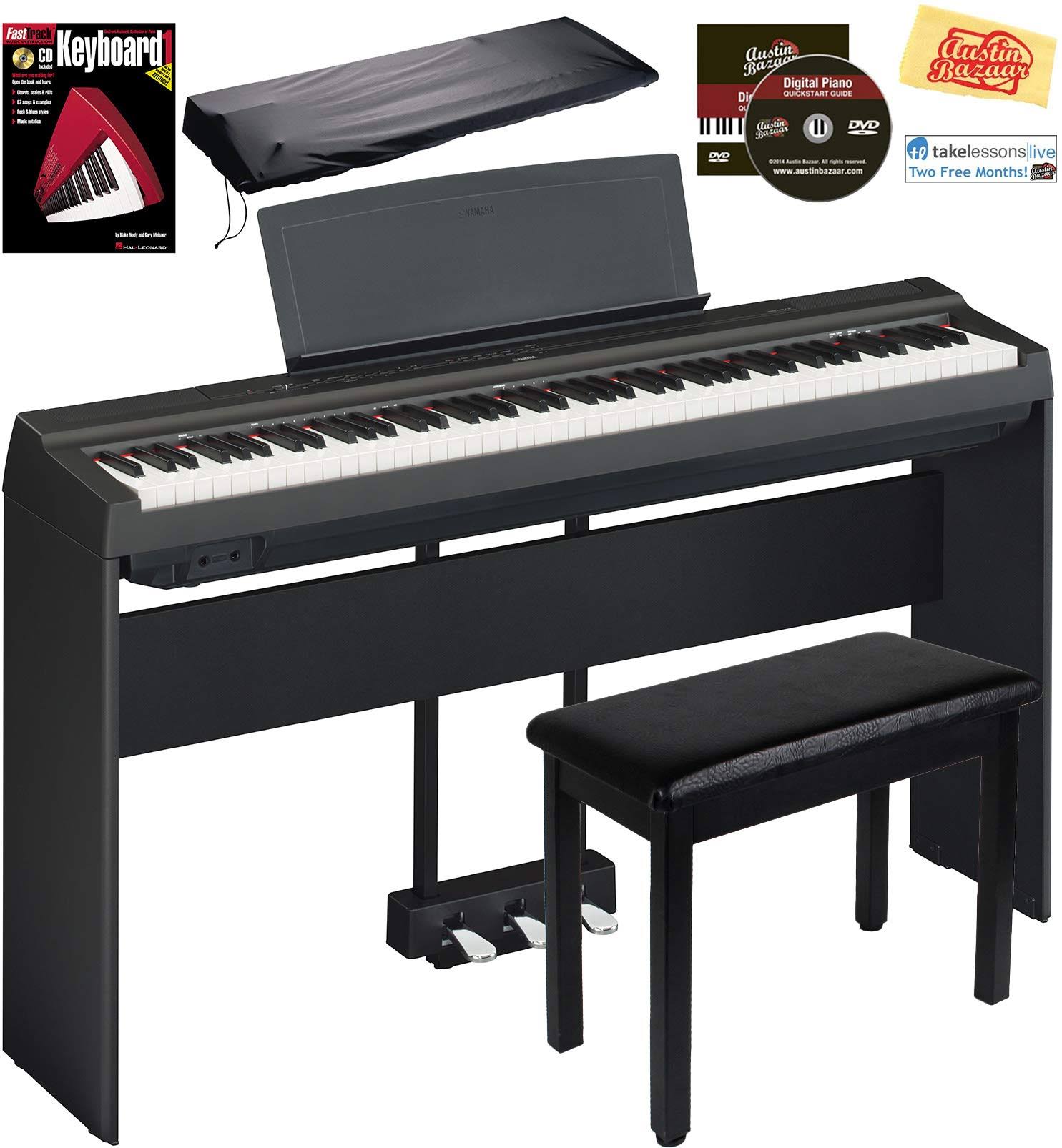 Black Digital Piano with Pedal M61671