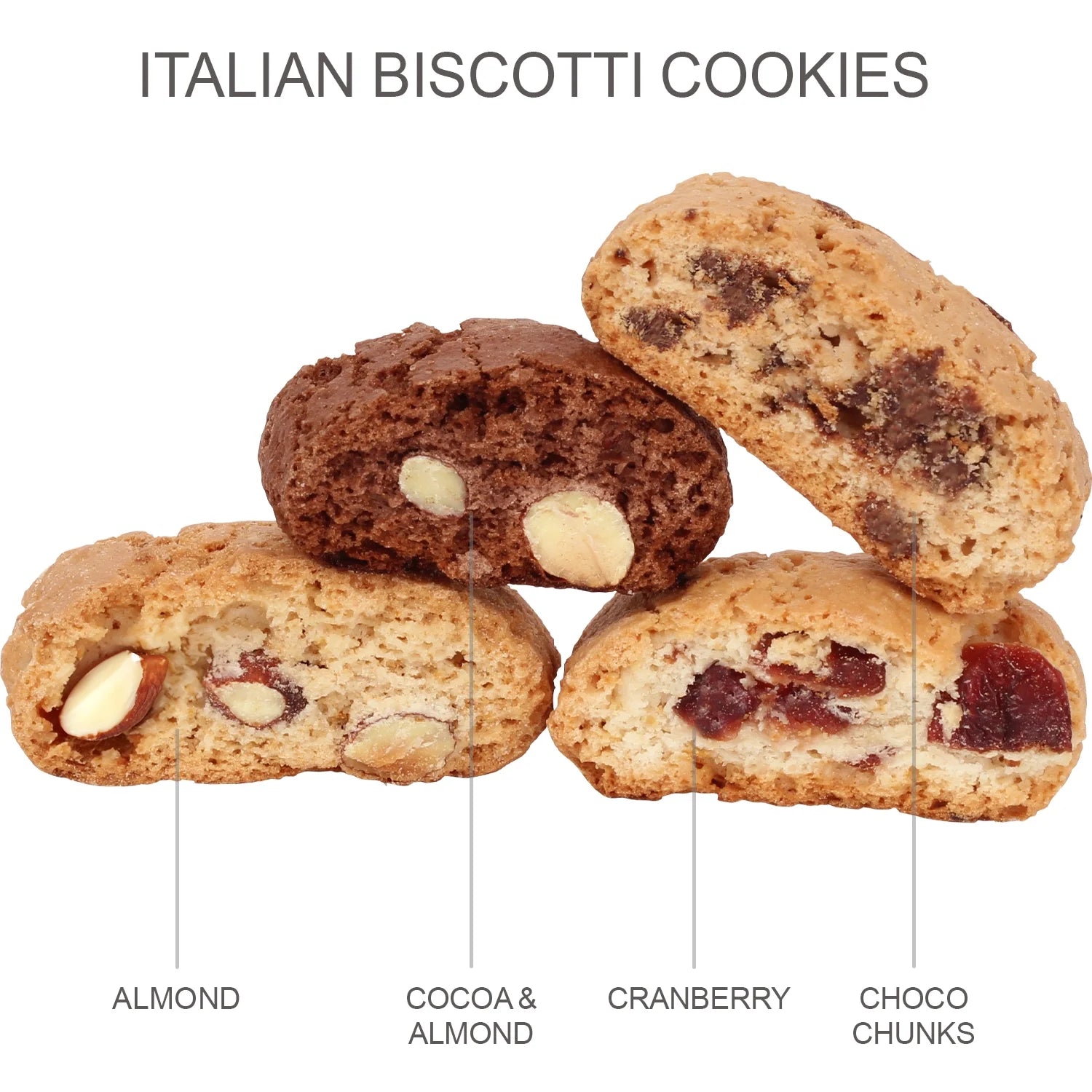 4 Pack Italian Biscotti Cookies F282