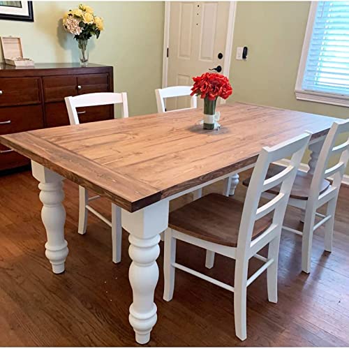 Solid Wood Furniture Legs 4pcs Wooden Table Legs Set F462003