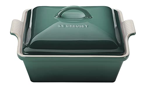 2.5 qt. Stoneware Covered Square Casserole Z99422