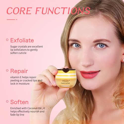 6 PCS Honey Lip Balm Mask P5678