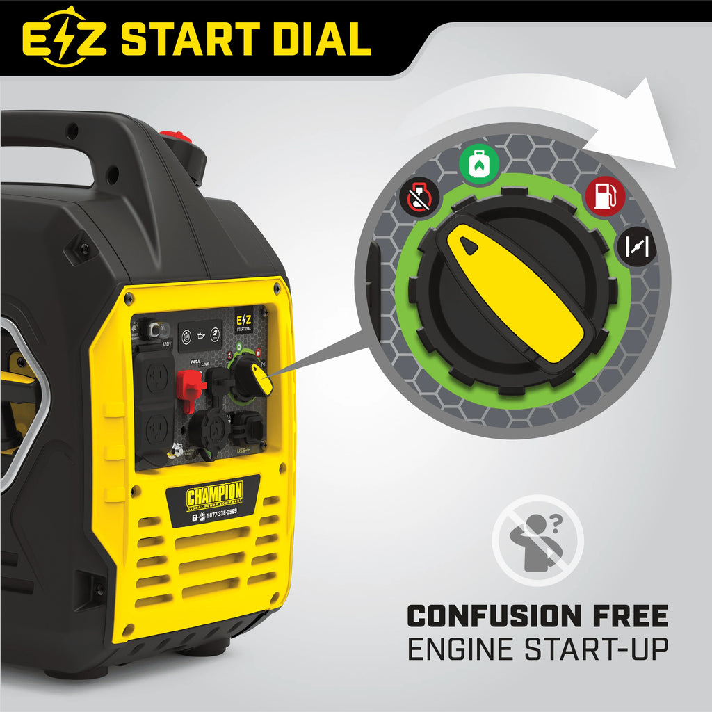 2000 Watt Dual Fuel Inverter Generator S26729