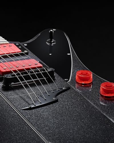 Black Solid Body Electric Guitar E13701