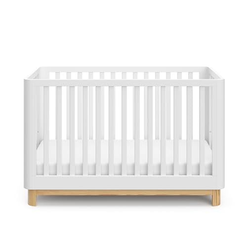 White 3-in-1 Convertible Crib R60575