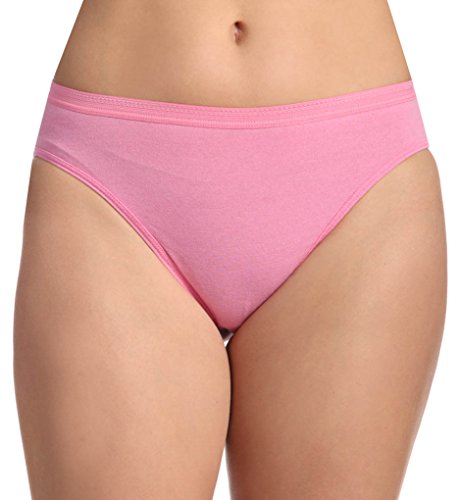 3 Pack Assorted Cotton Hi-Cut Panties J5147