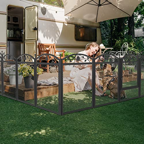 Dog Whelping Box Fence with Waterproof Whelping Pad B50380