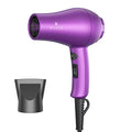 Compact 1000W Blow Dryer with Concentrator, Purple B8026