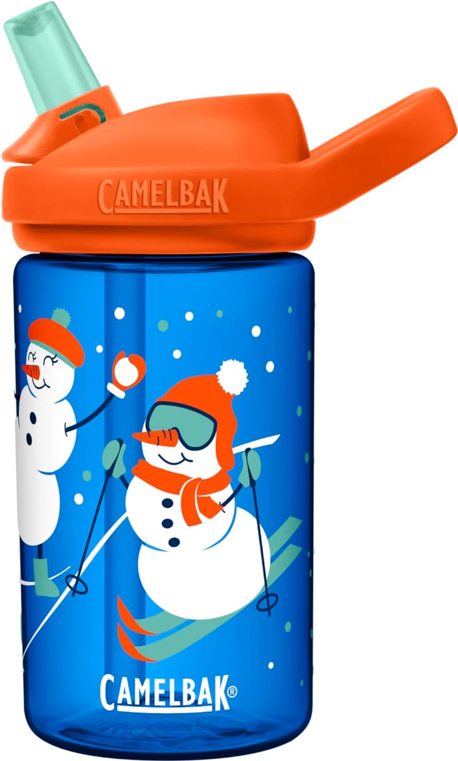 14 oz Kids Water Bottle with Straw Top D17062