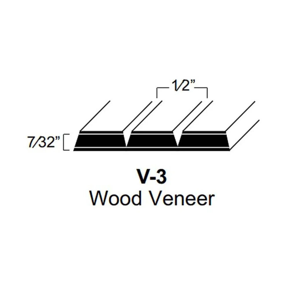Tambour Door Kit, Maple Veneer, 30"w x 18-1/2"H P782503