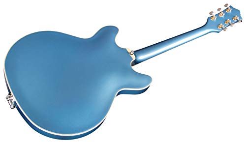 Pelham Blue Semi-Hollow Body Electric Guitar Z415