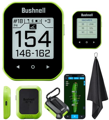 Green Handheld Golf GPS with Slope Compensation M13997