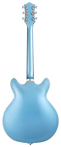 Pelham Blue Semi-Hollow Body Electric Guitar Z415