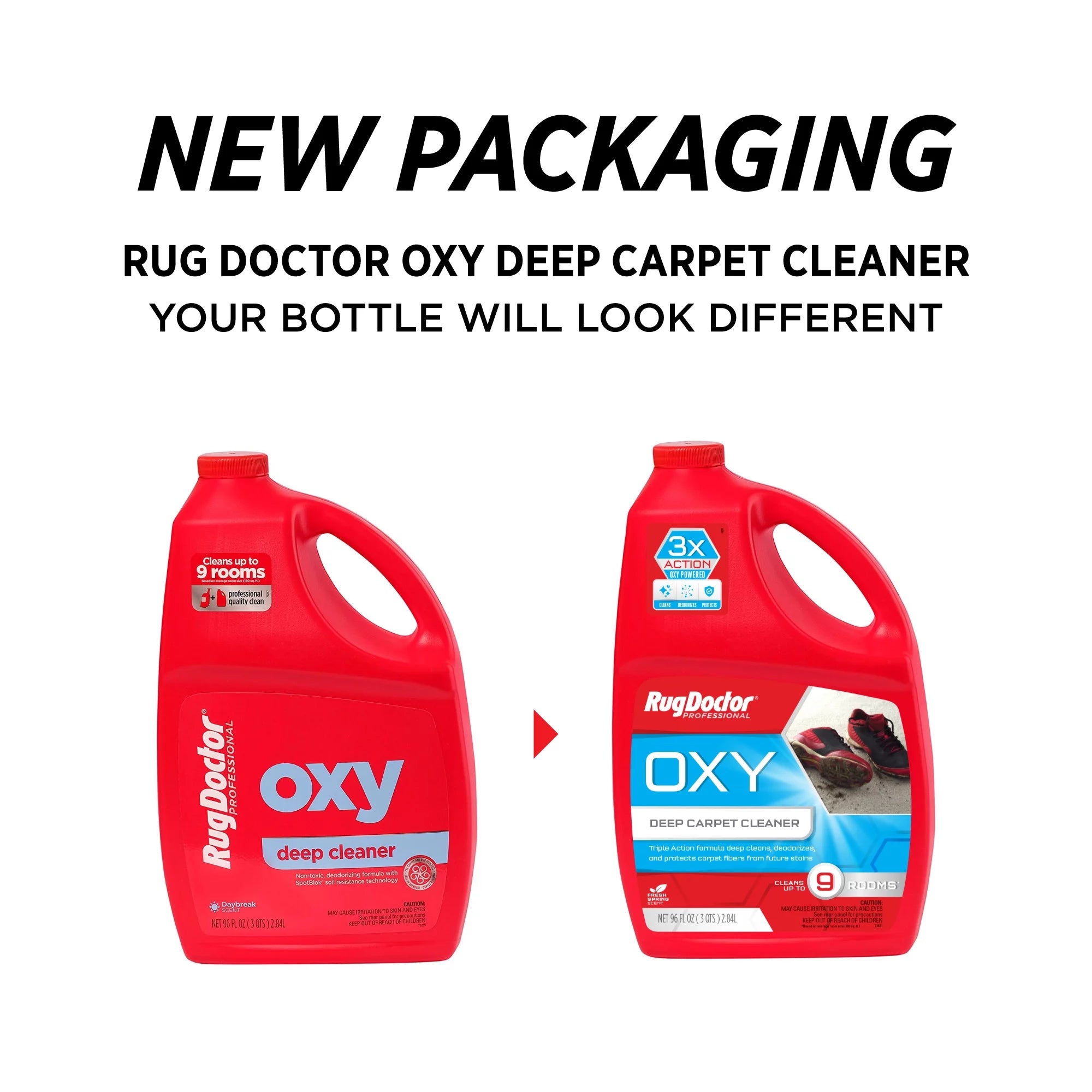 Triple Action Oxy Deep Carpet Cleaner, 96 oz. N115581