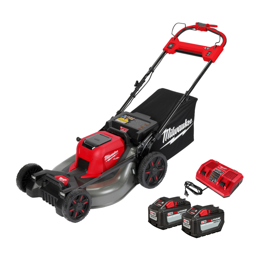 21 in. 18 V Battery Self-Propelled Lawn Mower Kit M163736