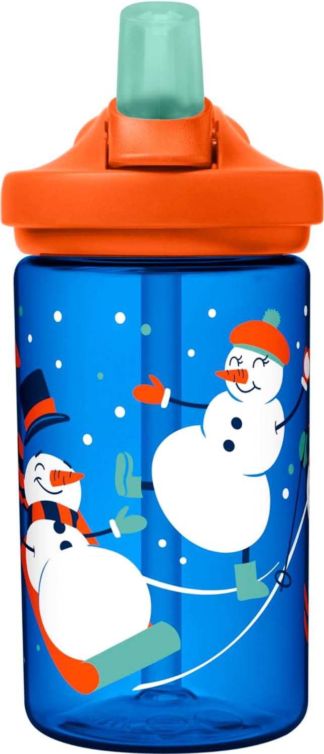 14 oz Kids Water Bottle with Straw Top D17062