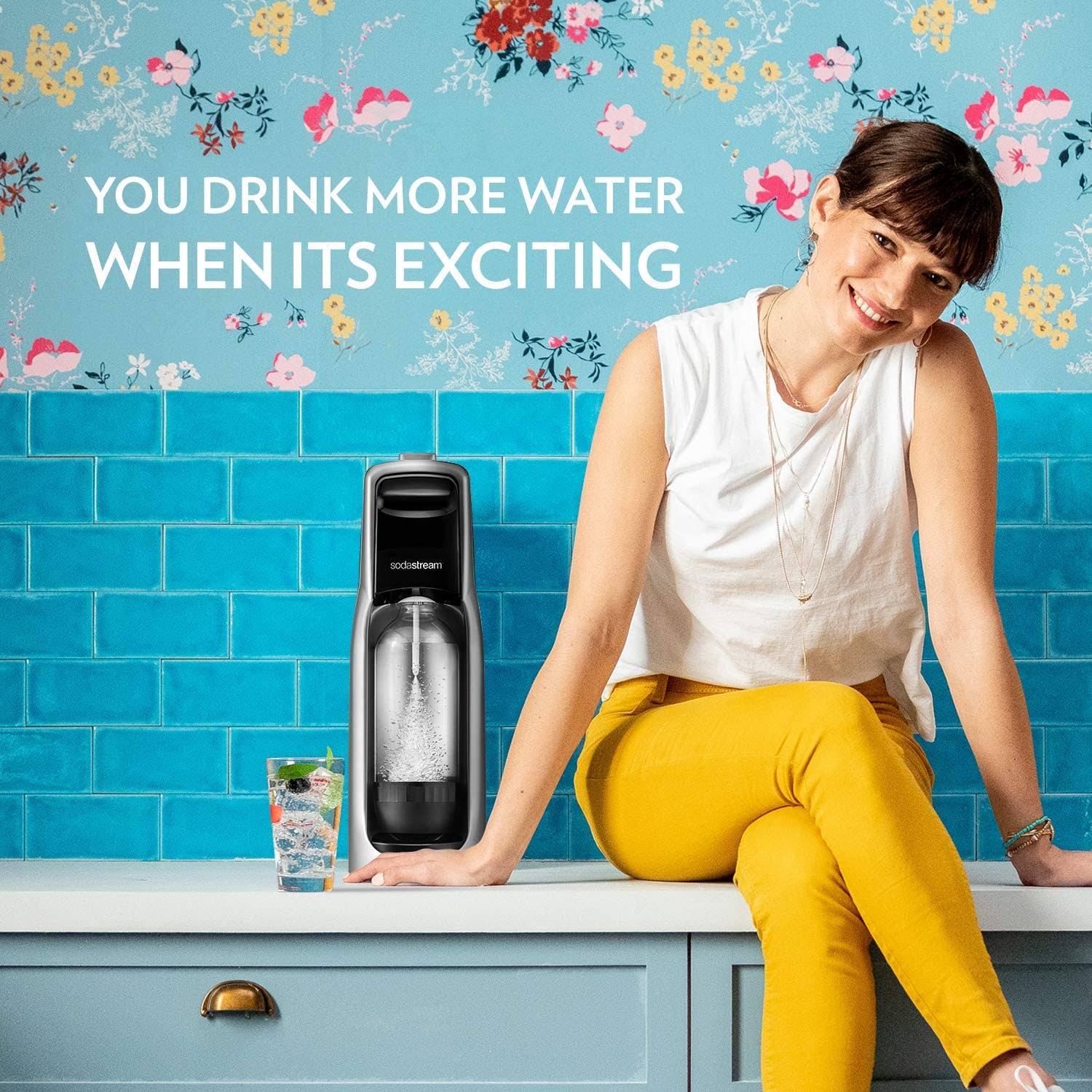 Black Silver Soda Maker Z854