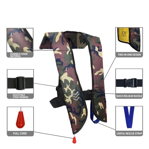 Inflatable Life Jacket Life Vest V69344