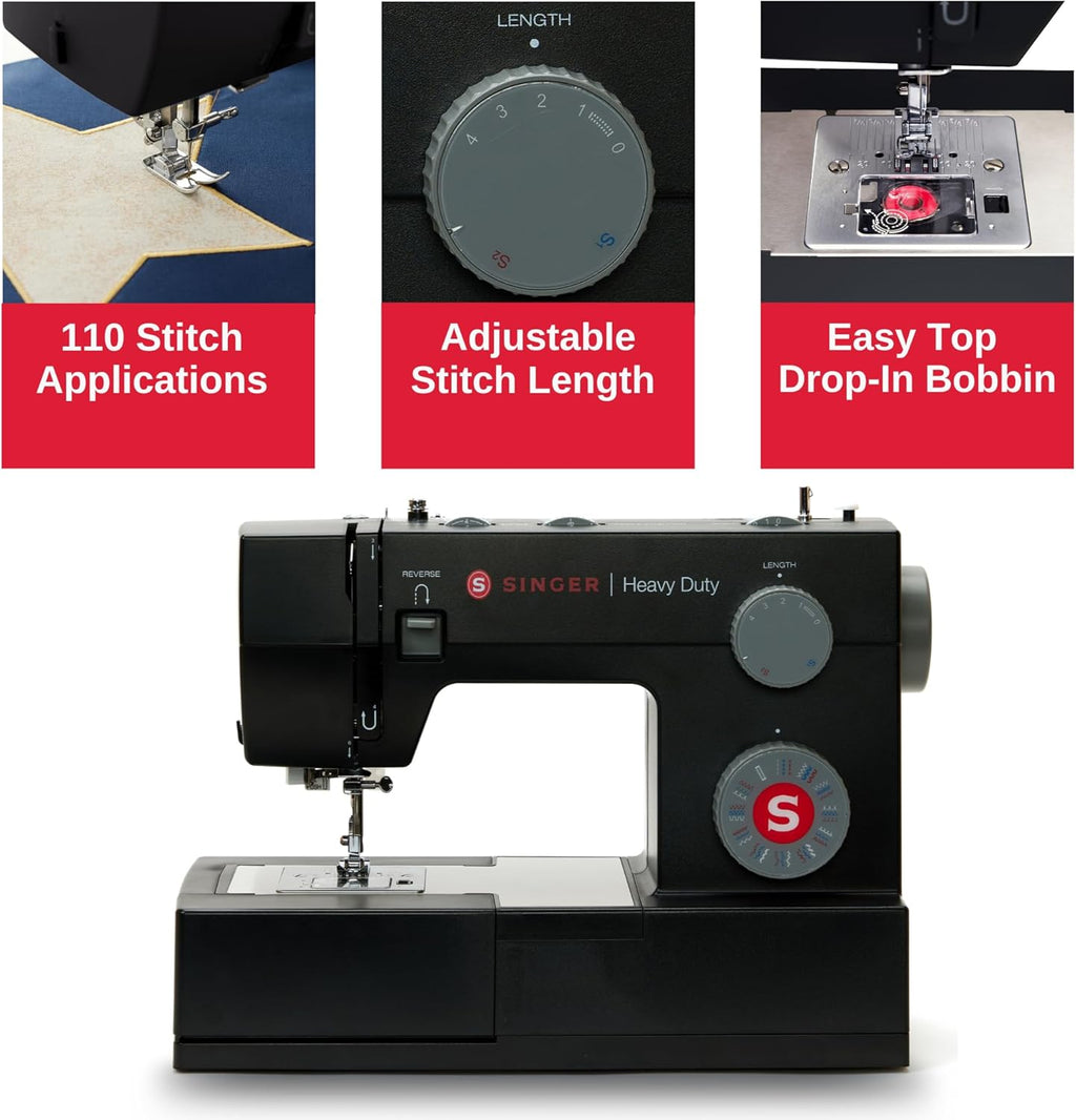 Black Heavy Duty High Speed Sewing Machine X3120