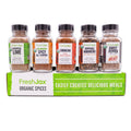 Pack of 5 Organic Hot & Spicy Seasoning Set D1295