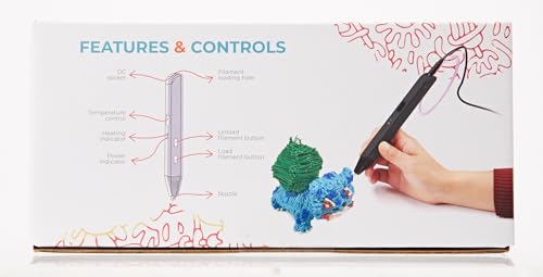 1.75mm ABS and PLA Compatible 3D Printing Pen J4067