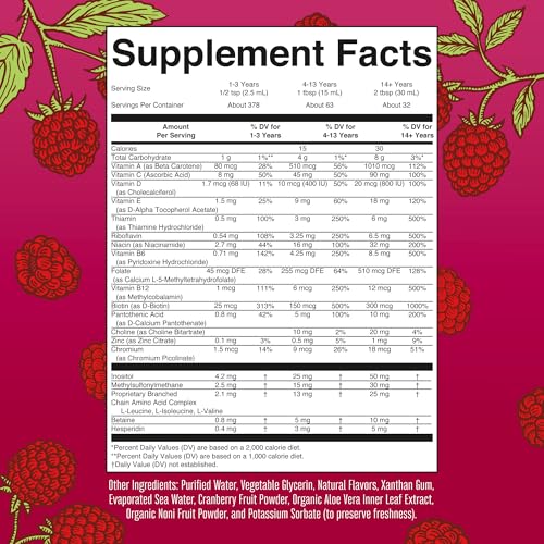 32 Fl Oz Vegan Liquid Multivitamin Multimineral U324955