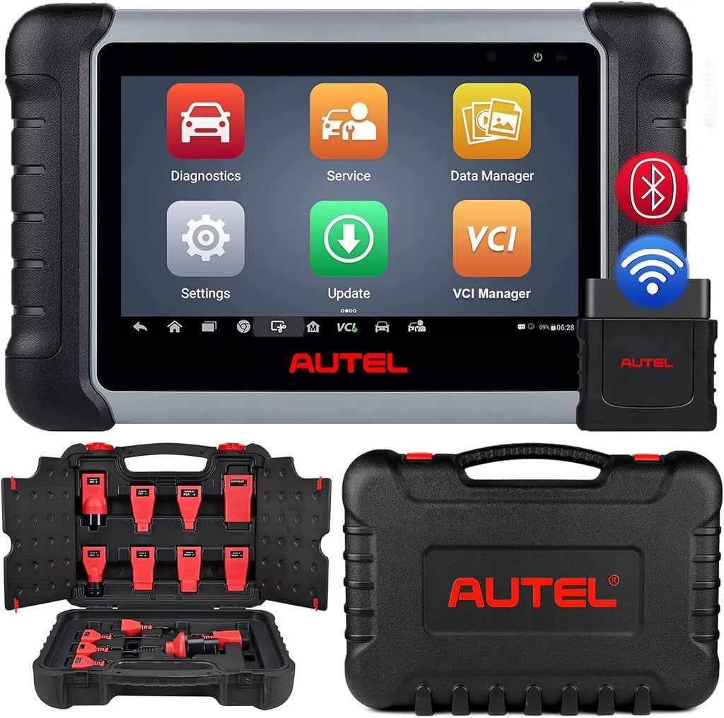 2023 New Bidirectional Scanner with Non-OBDII Adapter Kit T735