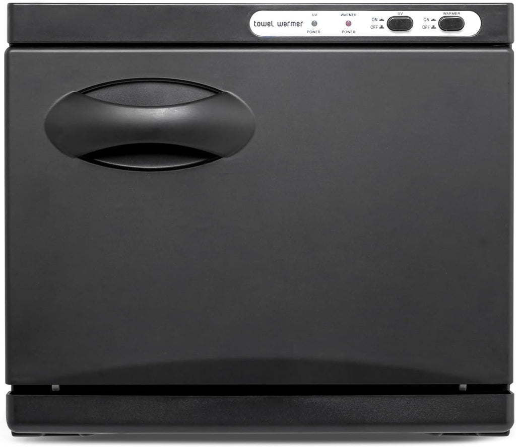 Black Aluminum Chamber Towel Warmer W4201