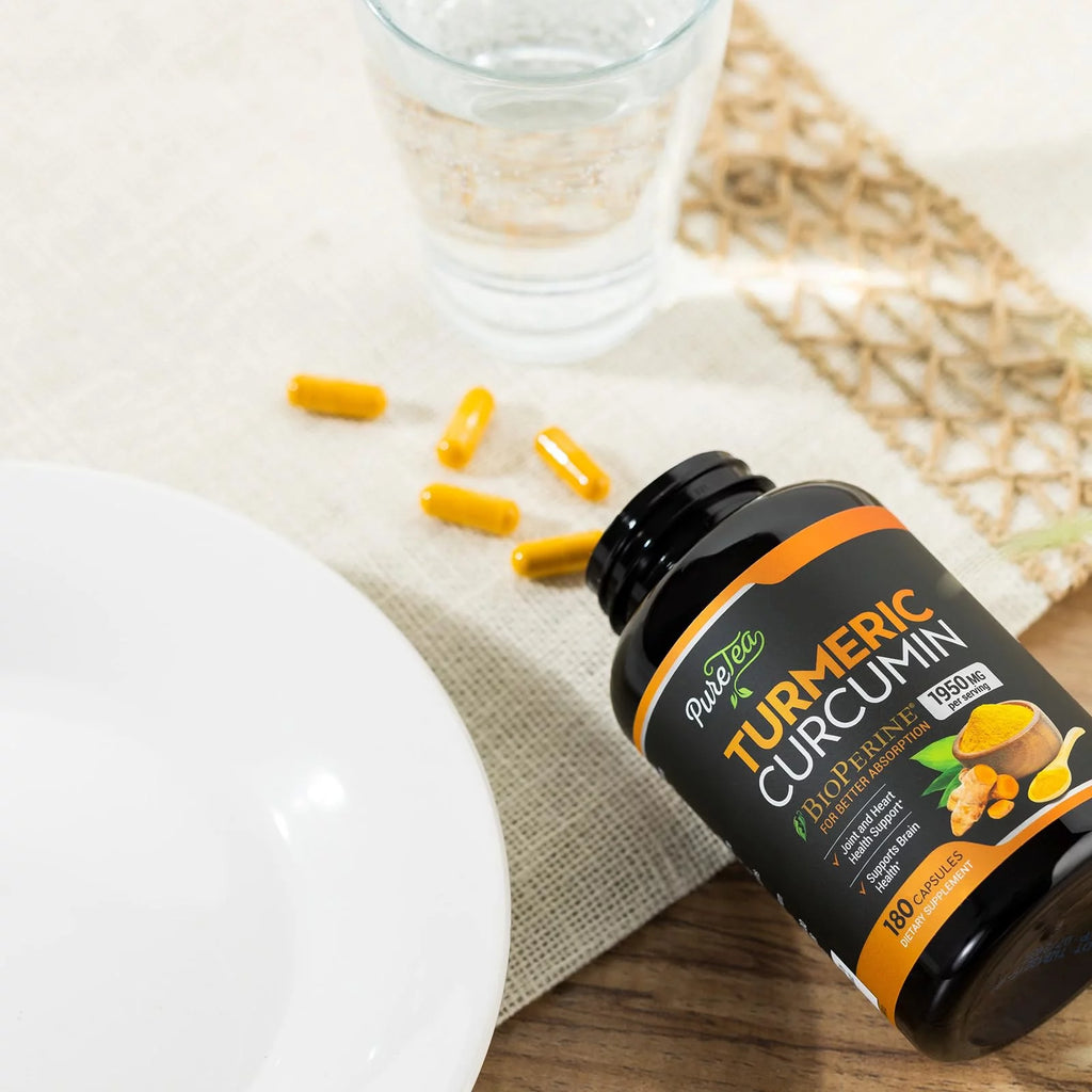 180 Capsules Turmeric Curcumin Supplement G54700