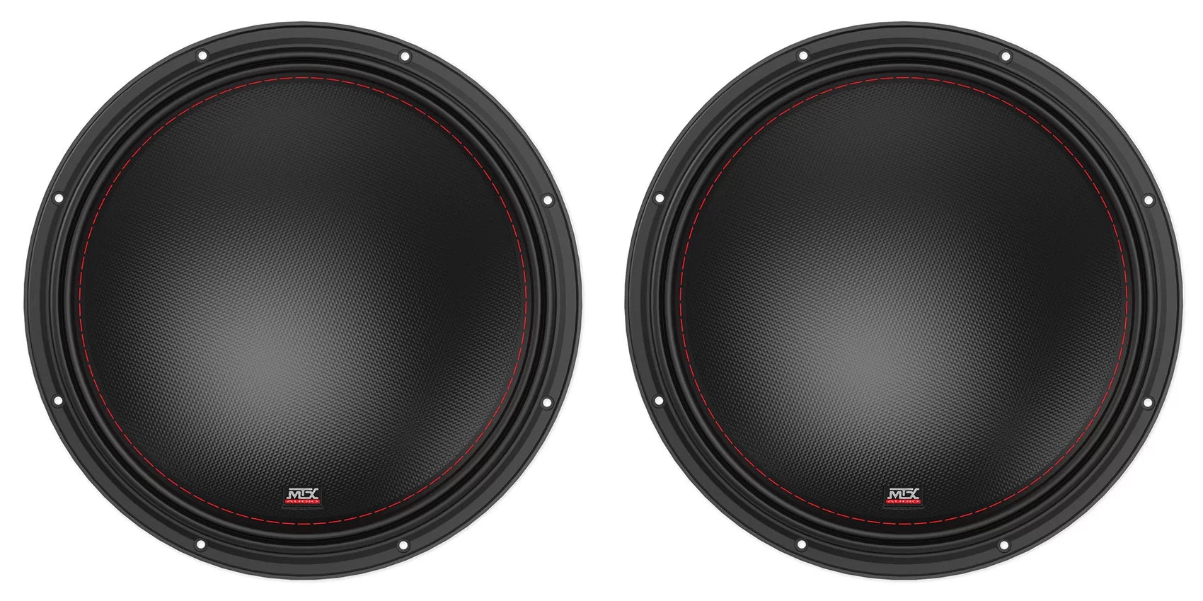 15" 1500 Watt RMS Competition Subwoofers DVC 4ohm Car Audio Subs F17764