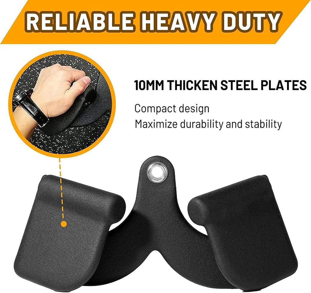 Double D Handle Cable Attachments with Rubber Handgrips I574