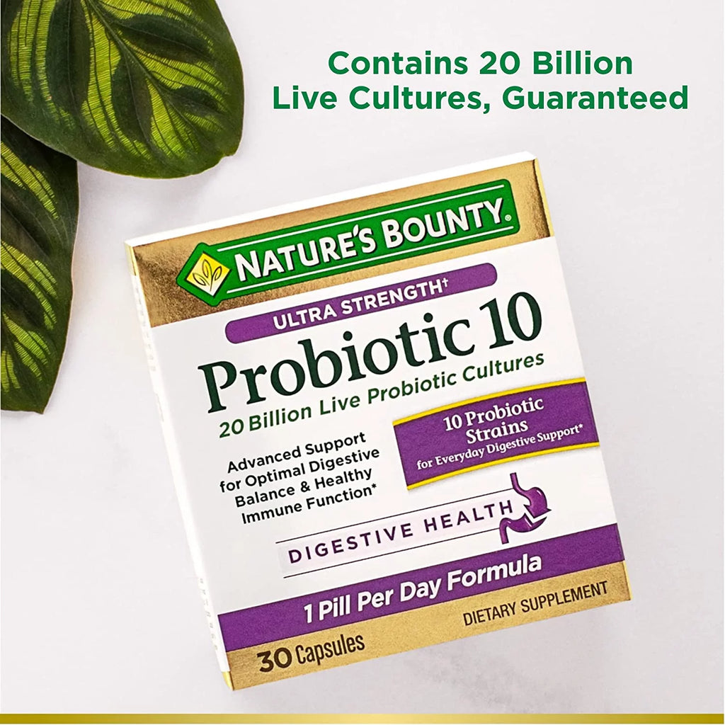 30 Count Probiotic 10 Capsules R530254