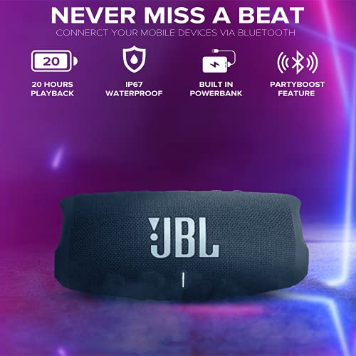 Portable Bluetooth Speaker with IP67 Waterproof (Gray) W200218