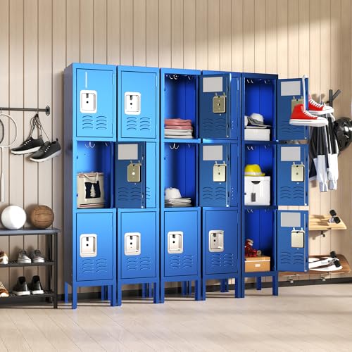 Steel Storage Lockers Lockable (Grey) I6629