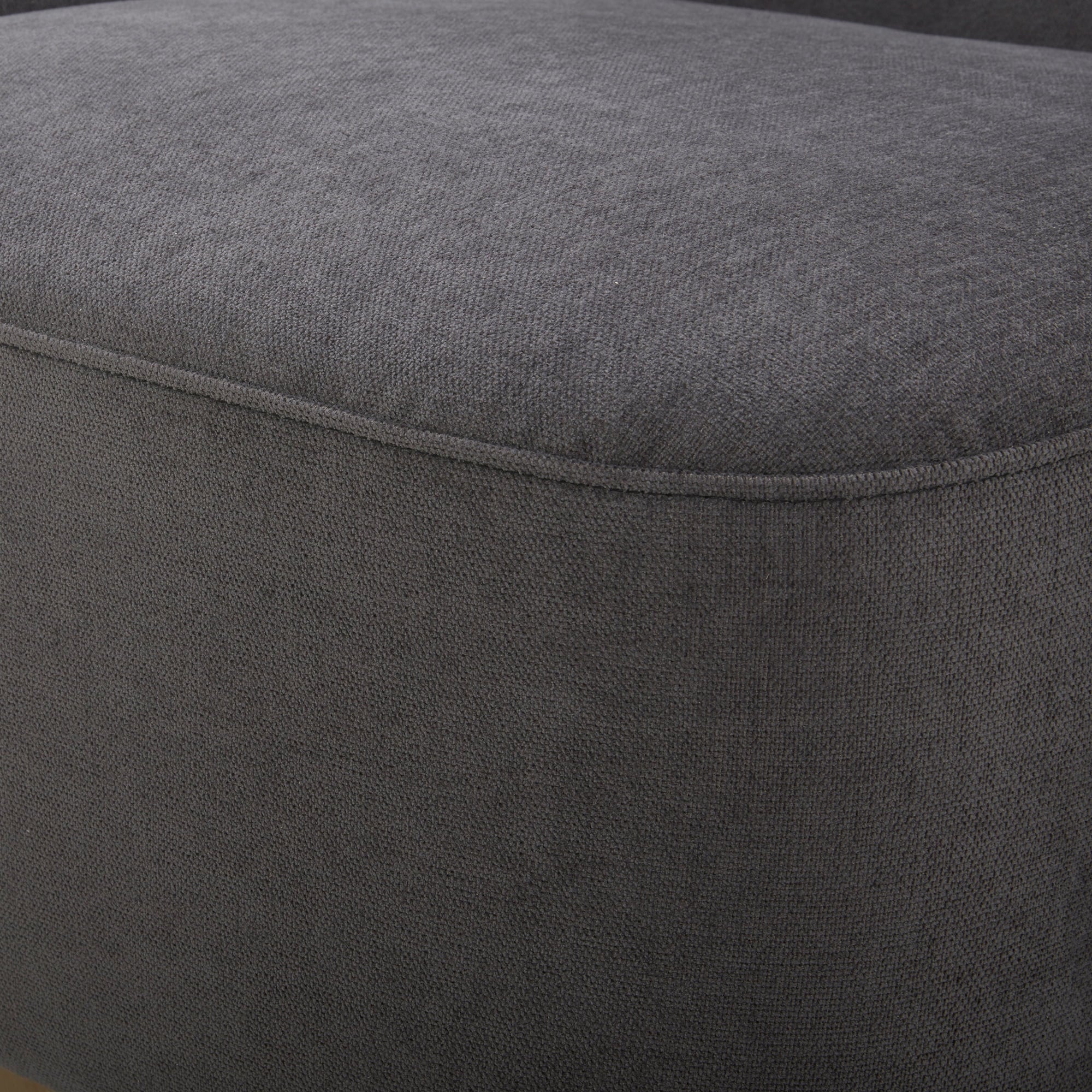 Dark Gray Fabric Swivel Accent Barrel Chairs with Adjustable Backrest C2070