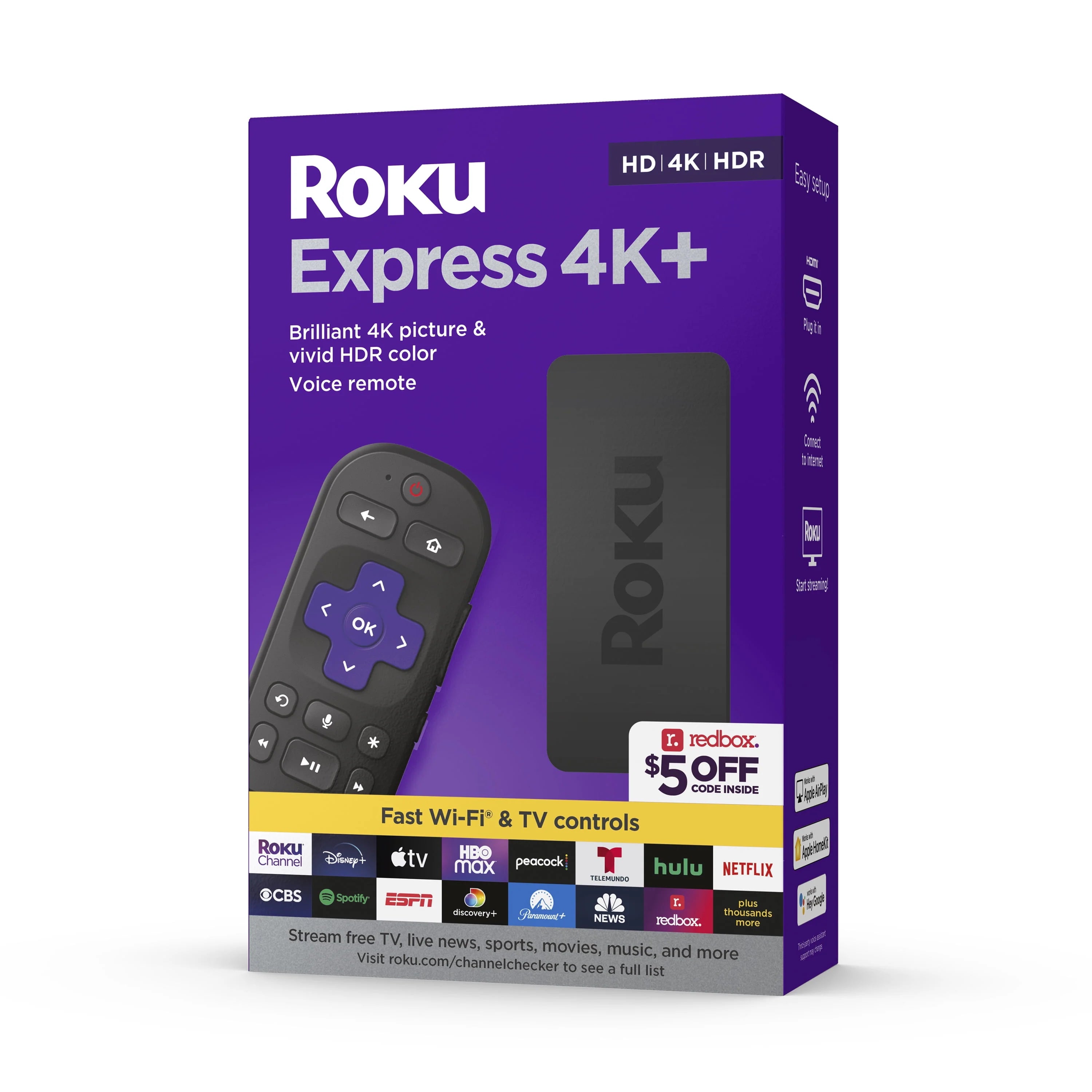 4K HDR Streaming Player with Voice Remote O7200