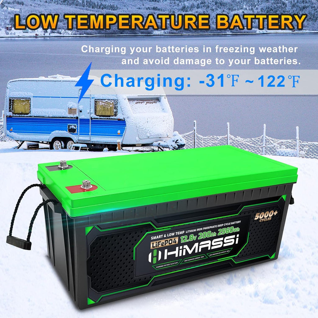 12V 400Ah Lithium Battery with 250A BMS B449001