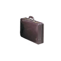 Burgundy Leather Expandable Attache Briefcase V24101