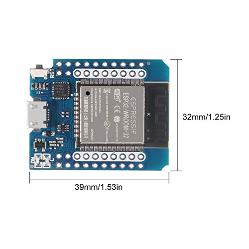 5PCS Type C D1 Mini ESP32 ESP-WROOM-32 CP2104 WLAN WiFi Bluetooth IoT Development Board M29478