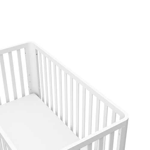 White 3-in-1 Convertible Crib R60575