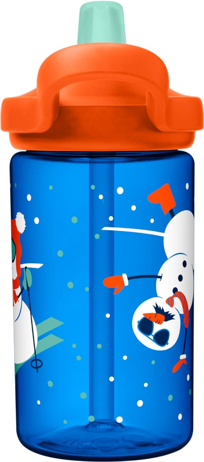 14 oz Kids Water Bottle with Straw Top D17062
